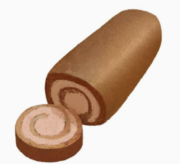 ベルギー生チョコロールケーキ(1ロール)