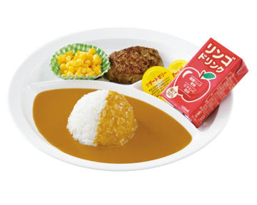 お子さまカレー ハンバーグ