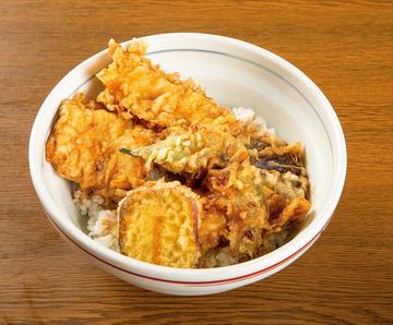 イカ天丼 Squid Tempura Rice Bowl