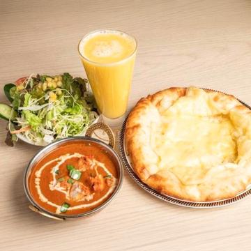 ランキング#1チーズナンカレーセット[CHEESE NAN SET]