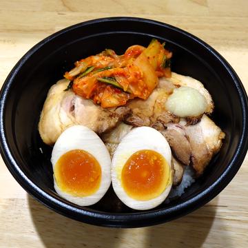 背徳感のキムチ炙り豚丼