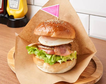ベーコンエッグバーガー(パティ無し)