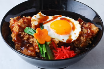 ソースカツ丼大盛り