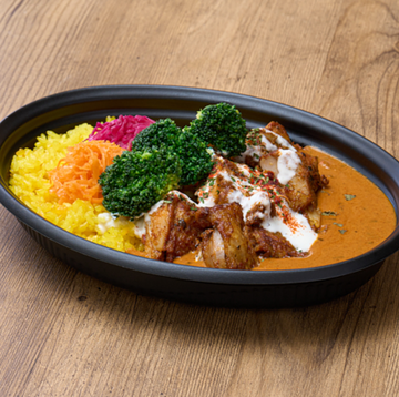 ブロッコリー＆チキンオーバーカレー Broccoli Chicken Over Curry