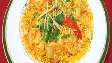 海老ビリヤニ Prawn Biriyani