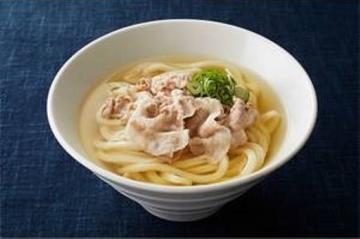 三元豚の肉うどん(並盛300→400g増量中！)