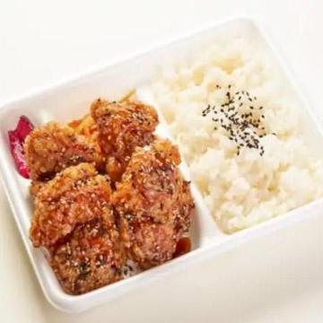 甘だれからあげ弁当 大 large fried chicken with sweet sauce