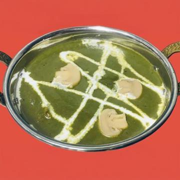 サグマッシュルーム / Sag Mushroom Curry