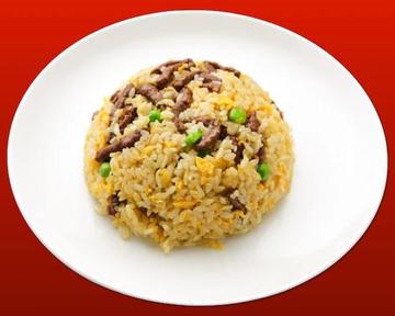 ザーサイ牛肉チャーハン