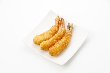 海老フライと焼きおにぎりセット