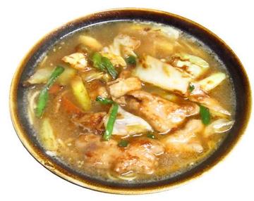 人気！ホルモンラーメン【麺具とスープは別盛】