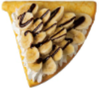チョコバナナクレープ/Chocolate banana crepe