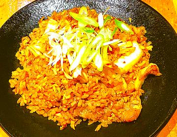 牛肉キムチ焼飯