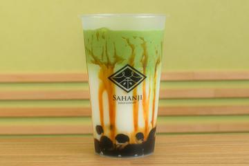 黒糖抹茶クリームミルク(ICE)Mサイズ