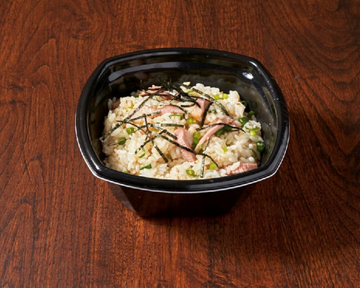 いぶり鴨と大葉のまぜご飯