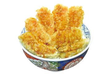 サーモン天丼