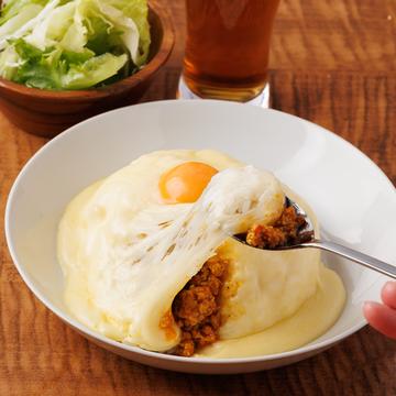 チーズキーマカレーCheese keema curry
