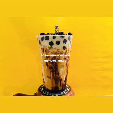 黒糖BOBA BOBAミルクティー Brown Sugar Pearl milk tea