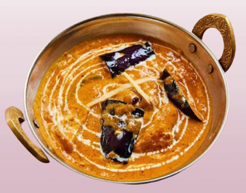 茄子キーマカレー Baigan Keema
