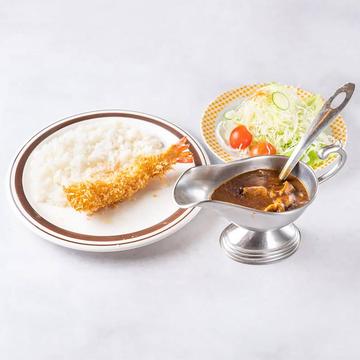 海老フライカレー