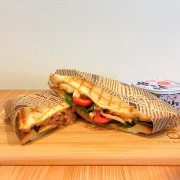 焼き鳥たれホットサンド