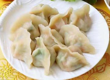ニラ卵エビ手作り水餃子(10個)
