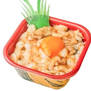 大漁丼家のエンガワユッケ丼