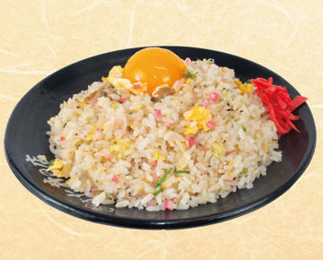 月見チャーハン大盛り