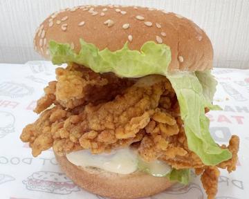 スパイシーチキンハンバーガー 香辣腿堡