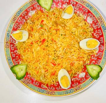 卵ビリヤニ Egg Biryani