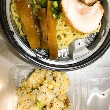 塩ラーメン半チャーハンセット