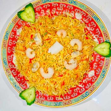 シーフードビリヤニ(Seafood Biryani)