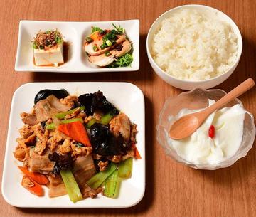 木肉定食【中華料理定食】