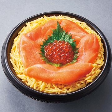 【海鮮丼】サーモンいくら丼