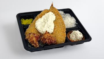 ビッグアジフライタルタル弁当