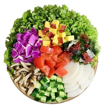 一日分の野菜ギュッとサラダ【Packed with a Full Day’s Worth of Vegetables Salad】