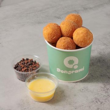 トングラミ モチボールドーナツ(10個入り+ディップセット)Dongrami Mochi Ball Donuts(10pcs + Dip set)