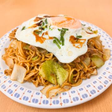 焼きそば玉子のせ(大)