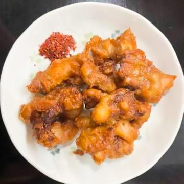 レバの唐揚げ