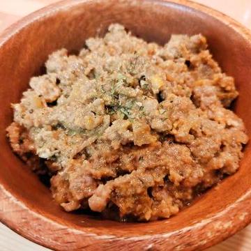 粗挽き坦々キーマカレー