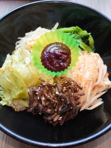 手作りナムルのビビンパ弁当