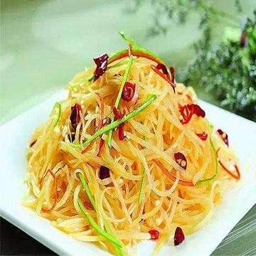 酸辣土豆 千切りジャガイモの辛炒め