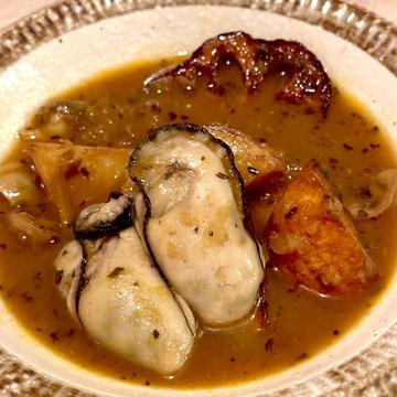 牡蠣＆ホタテの海鮮スープカレー