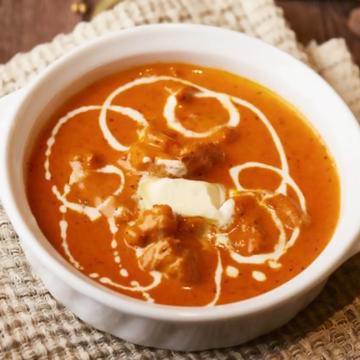 バターチキンカレーセット【サラダ付】 Butter chicken curry set with salad