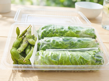 焼枝豆(塩こしょう)+15cm生春巻3本(焼鳥自家製甘醤油だれ ・海老スイートチリソース ・ポークトマトチリソース)
