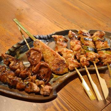 炭火焼き鳥8本盛り