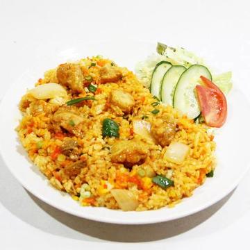 チキンビリヤニ サラダ付き Chicken Biryani with Salad