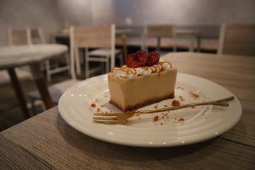 キャラメルチーズケーキ