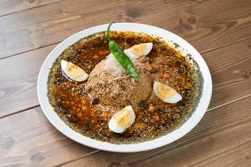 ゆでたまごのせスパイスキーマカレー