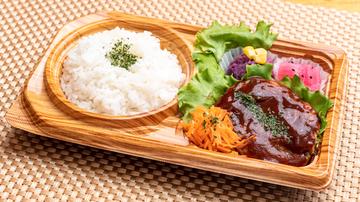 紅豚100%ハンバーグ弁当
